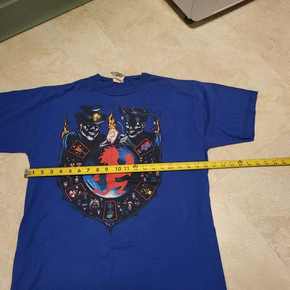 VTG Y2K ICP Insane Clown Posse Gathering In The Juggalos 2001 Band T Shirt Large